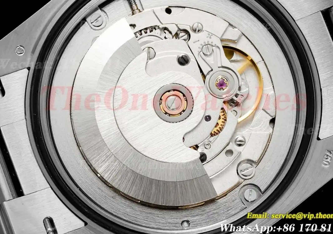A2836 Textured DayDate SS SS EWF Dial Blue 40mm 0419